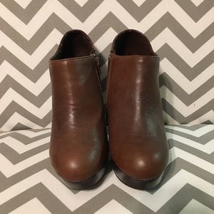 Just Fab Brown Booties